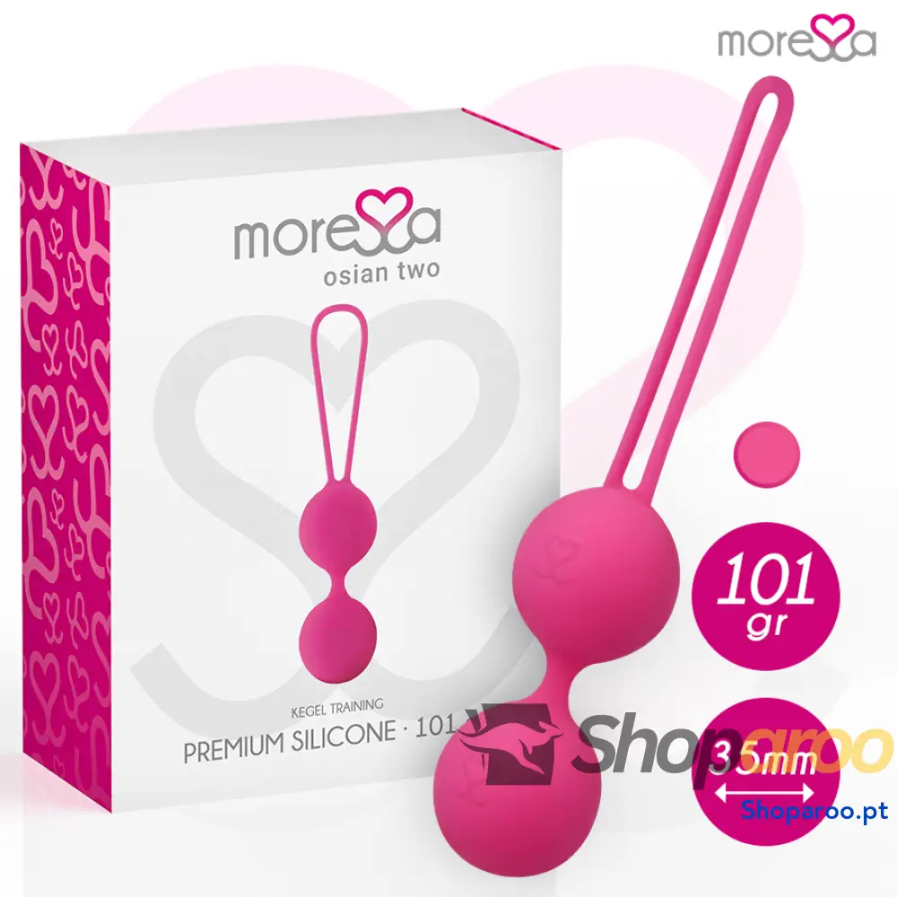 MORESSA OSIAN DOIS SILICONE PREMIUM ROSA