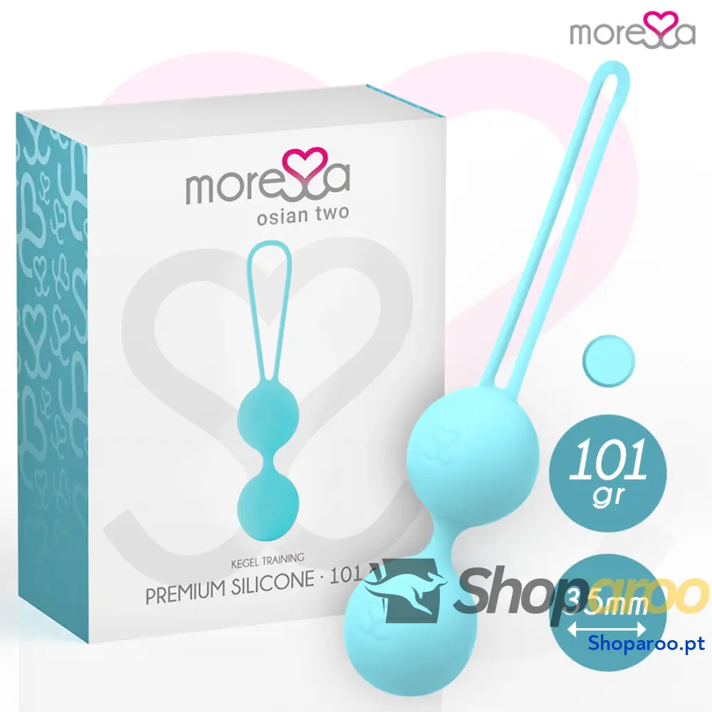 MORESSA OSIAN DOIS SILICONE TURQUESA PREMIUM
