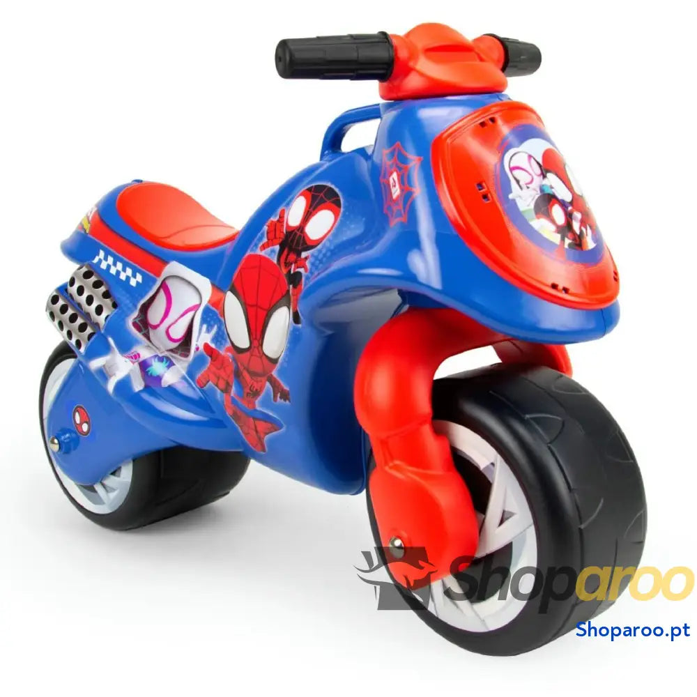 Moto Correpassagens Spidey 69 x 27,5 49 cm Azul
