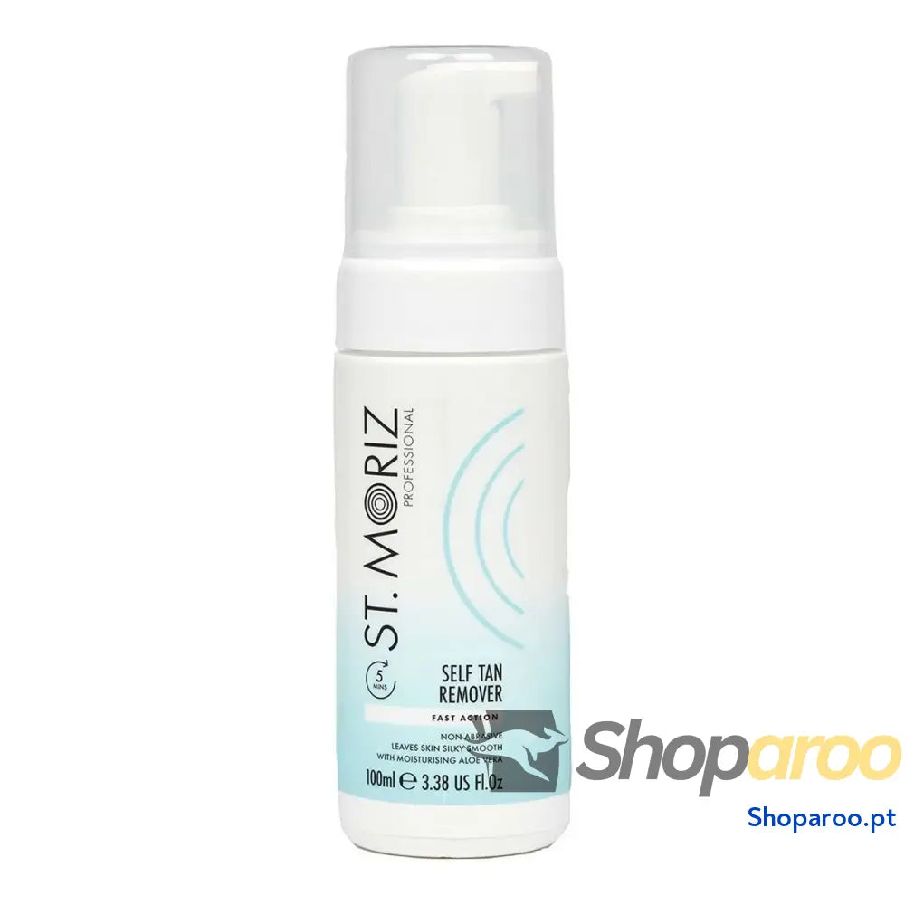 Mousse de Limpeza St. Moriz Self Tan Remover Bronzeador Rápido 100 ml