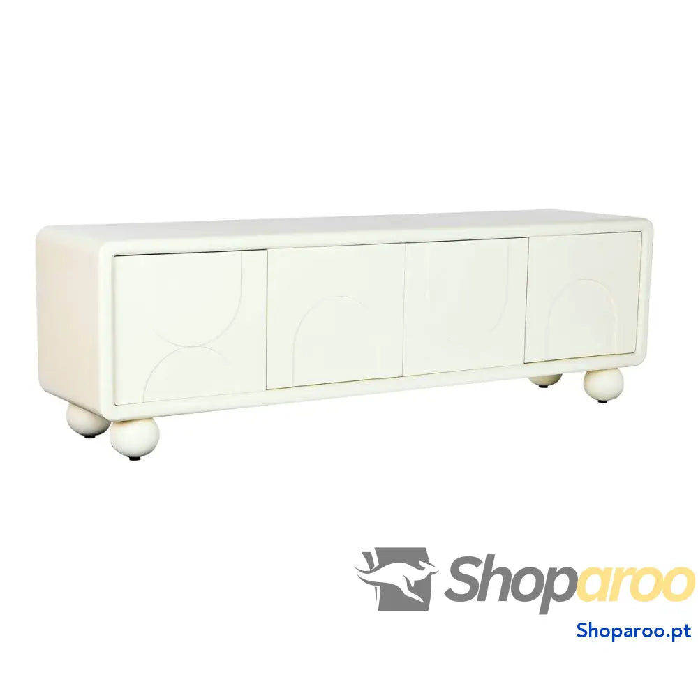 Móvel de TV DKD Home Decor Branco Madeira MDF 160 x 37 x 50 cm
