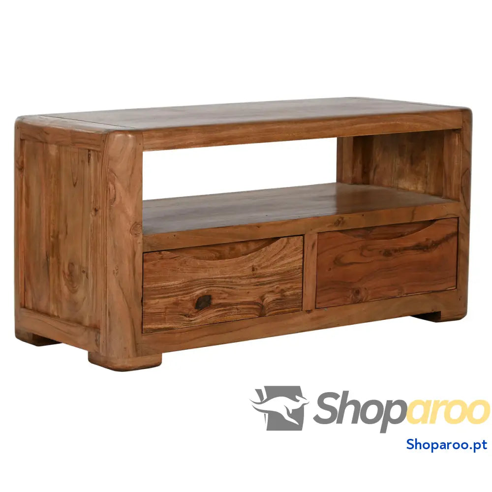 Móvel de TV Home ESPRIT Natural 90 x 40 x 45 cm