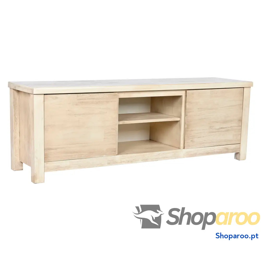 Móvel de TV Home ESPRIT Natural Acácia 160 x 42 x 55 cm