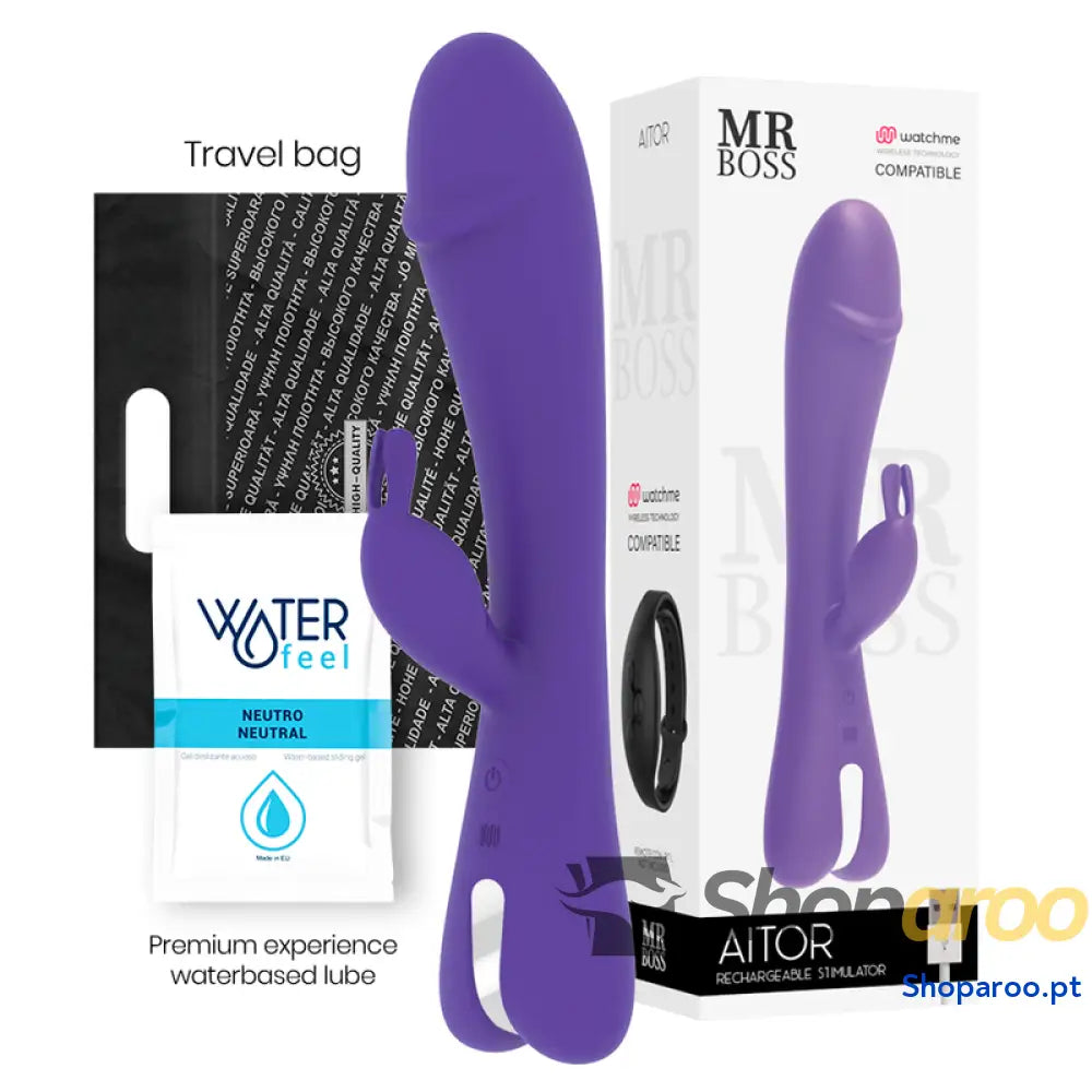 MR BOSS - AITOR COELHO COMPATÍVEL COM A TECNOLOGIA WATCHME WIRELESS