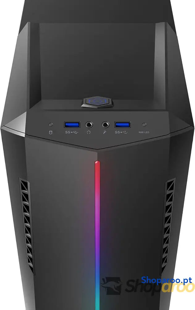 MSI mag Meta S 3SI 019XEU Computador pessoal (Ryzen 5 3600 8 GB RAM 512 SSD GTX 1660 Super Aero ITX FreeDOS preto