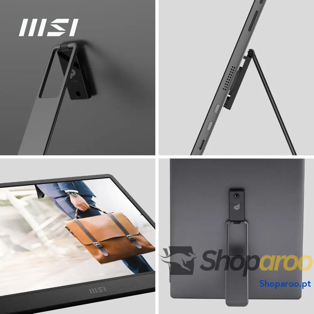 MSI Pro MP161 E2U Monitor portátil Full HD de 15,6’’ Panel IPS 1920 x 1080 60 Hz Pantalla Agradable a la Vista (PC