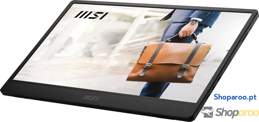 MSI Pro MP161 E2U Monitor portátil Full HD de 15,6’’ Panel IPS 1920 x 1080 60 Hz Pantalla Agradable a la Vista (PC