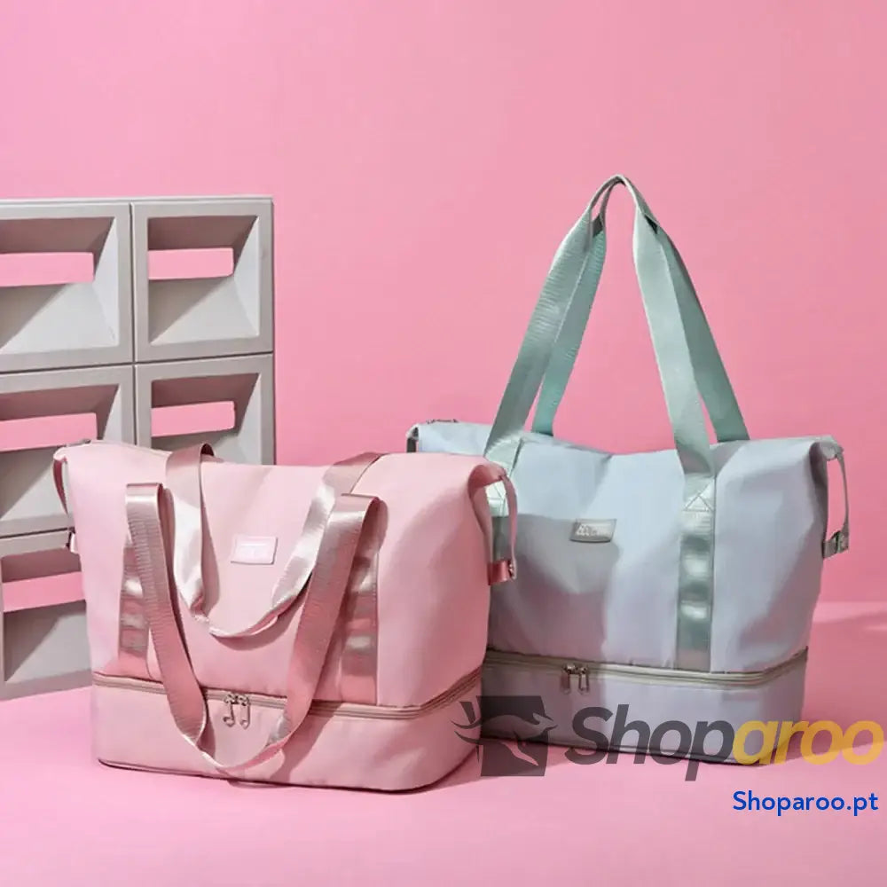 Multi Pocket Nylon Travel Bag