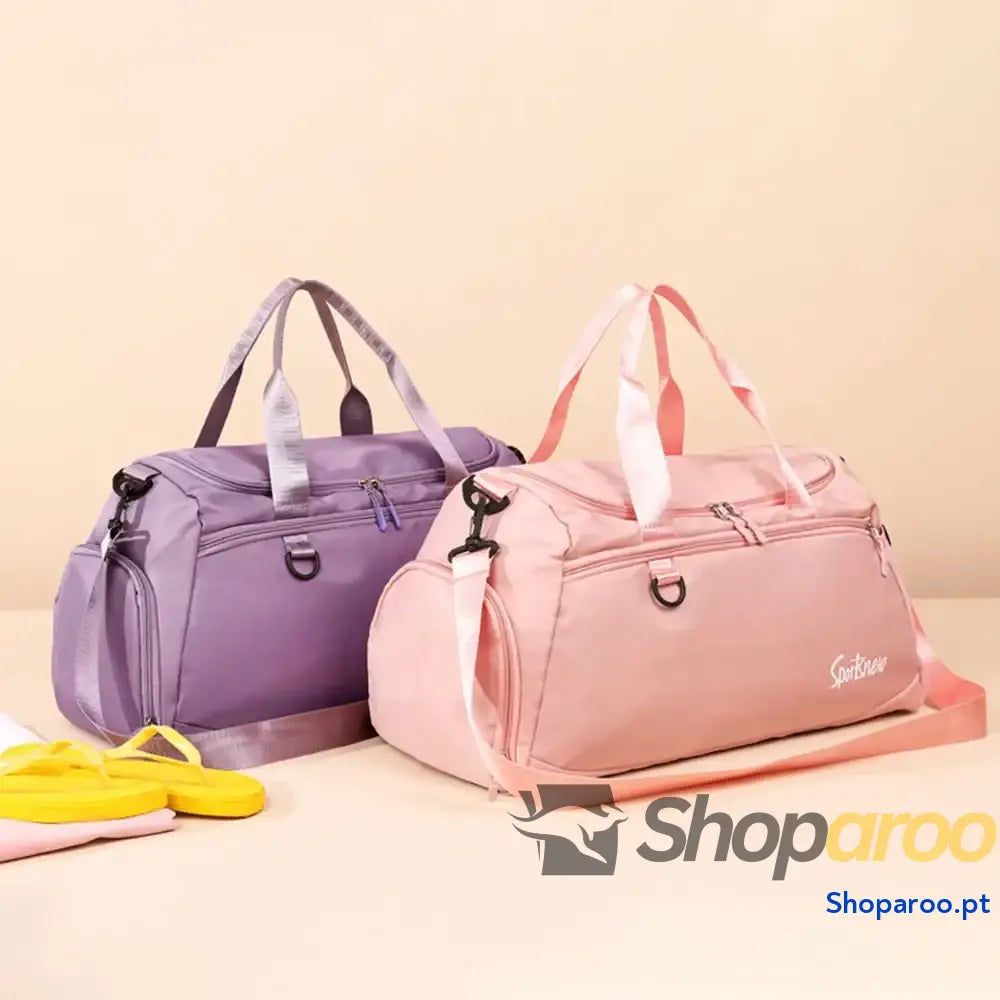 Multi Pockets Nylon Travel Bag