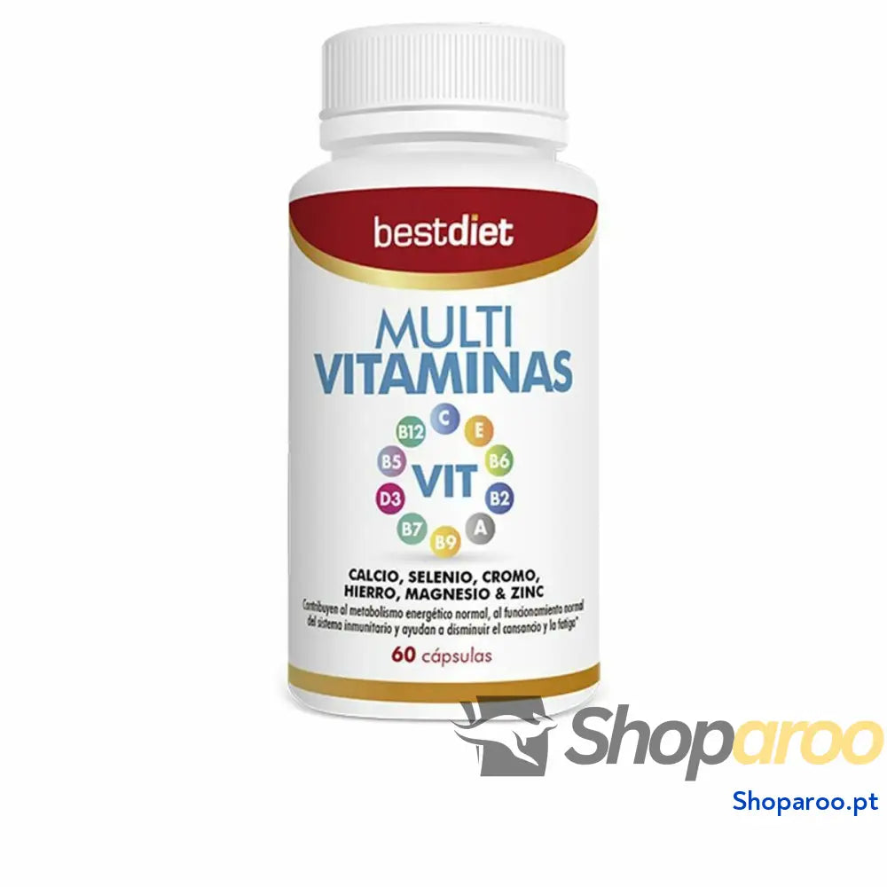 Multivitaminas Best Diet 60 Unidades