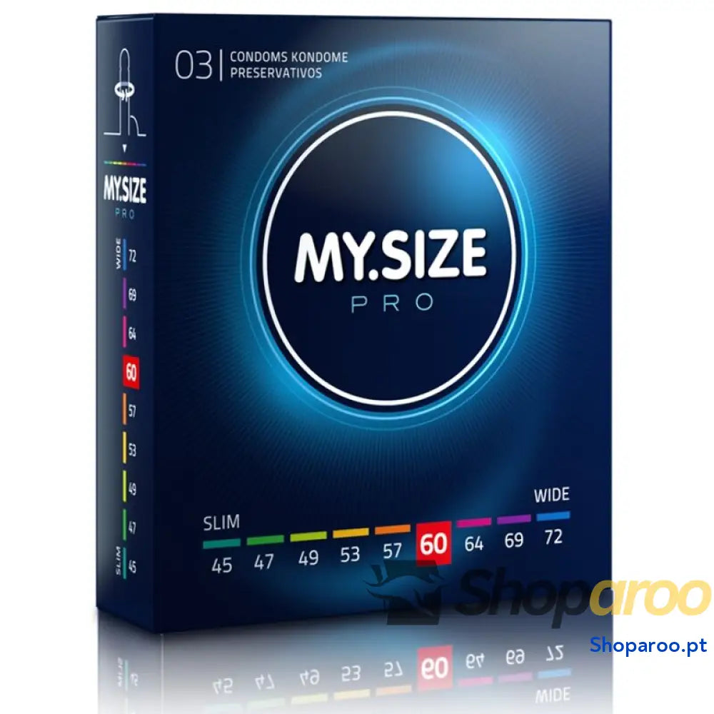 MY SIZE - PRO PRESERVATIVOS 60 MM 3 UNIDADES