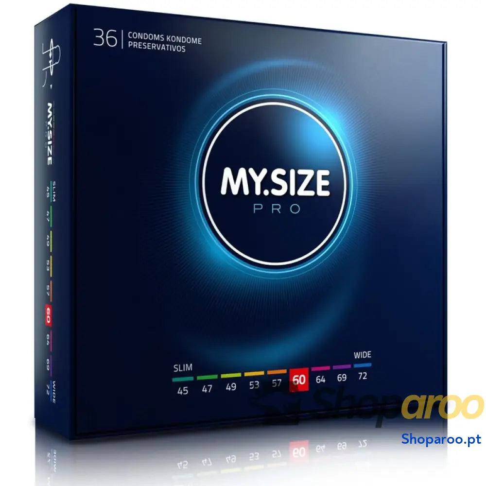 MY SIZE - PRO PRESERVATIVOS 60 MM 36 UNIDADES