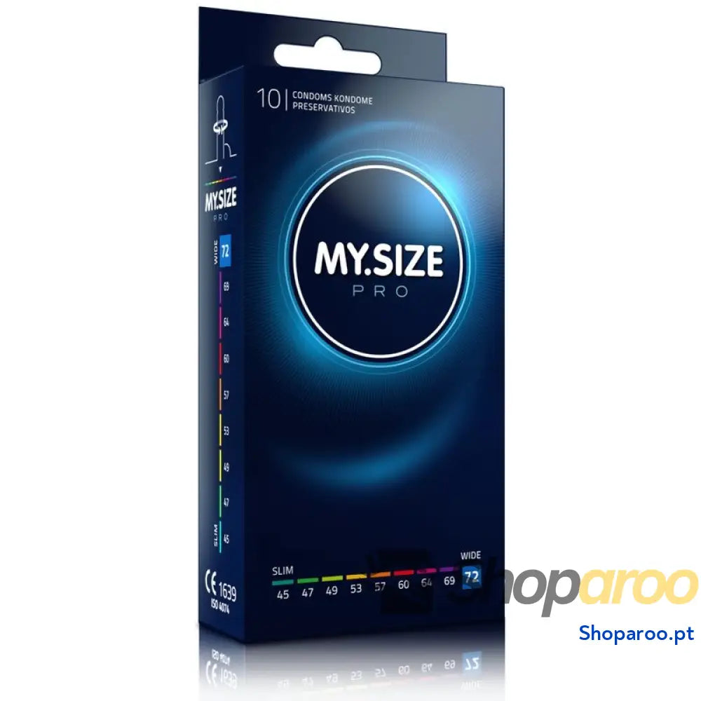 MY SIZE - PRO PRESERVATIVOS 72 MM 10 UNIDADES