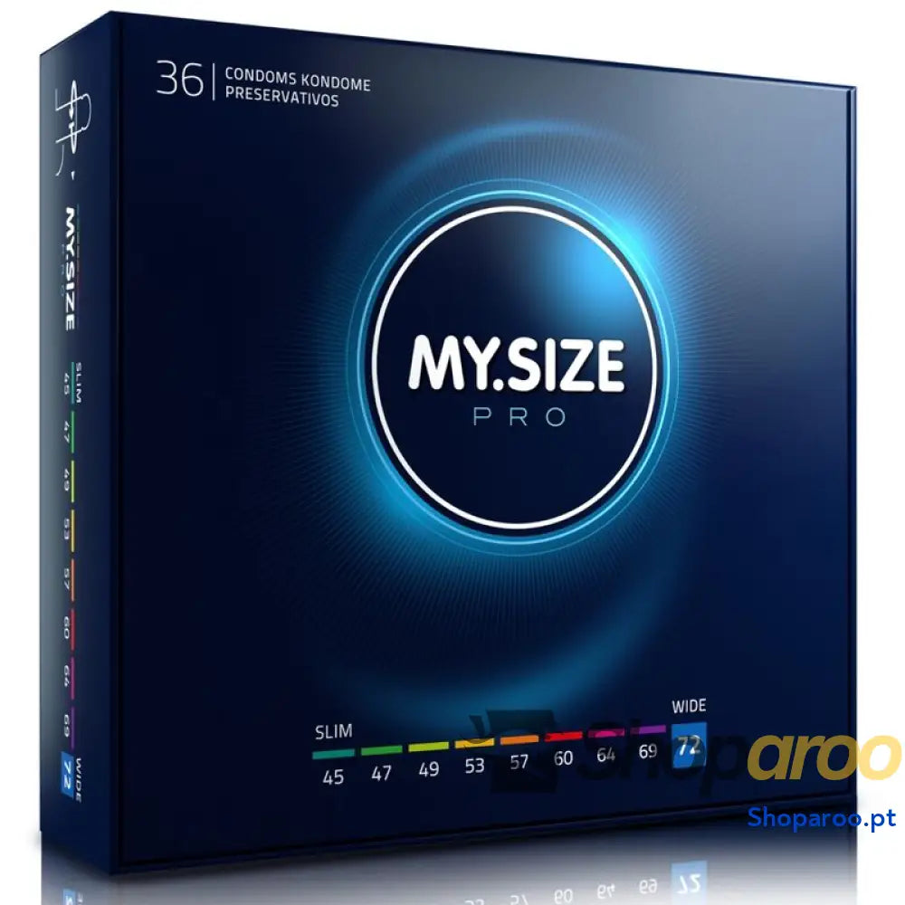 MY SIZE PRO PRESERVATIVOS 72 MM 36 UNIDADES