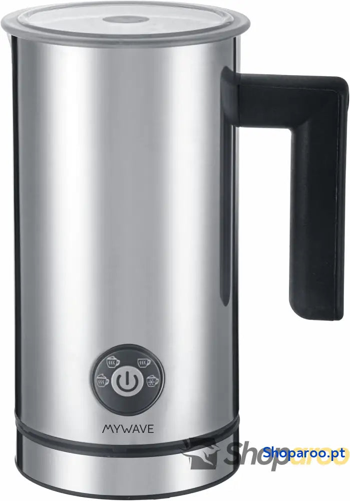 MyWave Espumador de leite potência 500 W Obtenha a espuma adequada aquece e gera 3 níveis quente 1 nível frio espumador