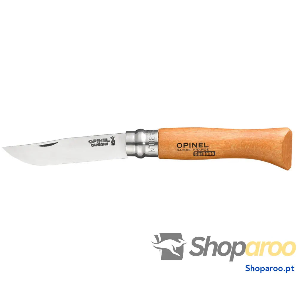 Navalha Opinel nº8 Aço com carbono madeira de faia 8,5 cm