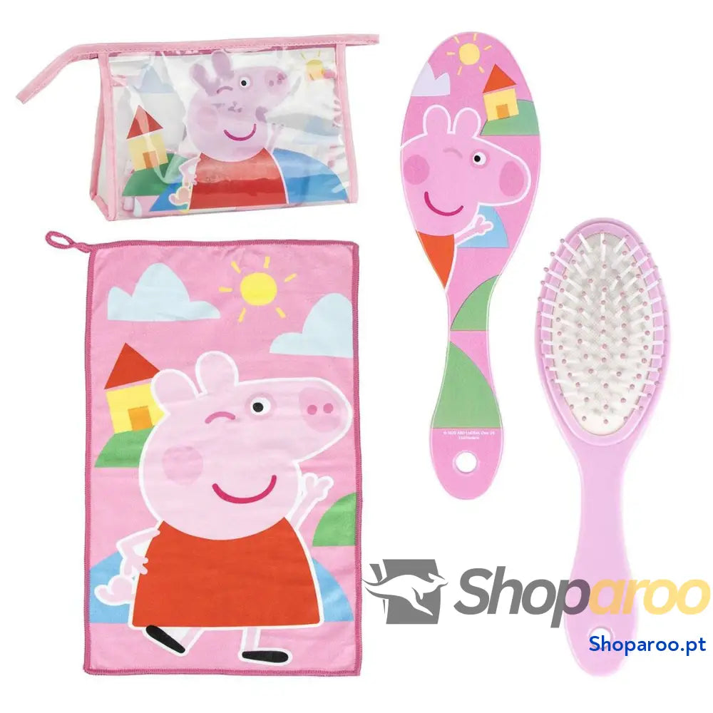 Nécessaire Com Acessórios Peppa Pig Cor de Rosa 23 x 15 x 8 cm