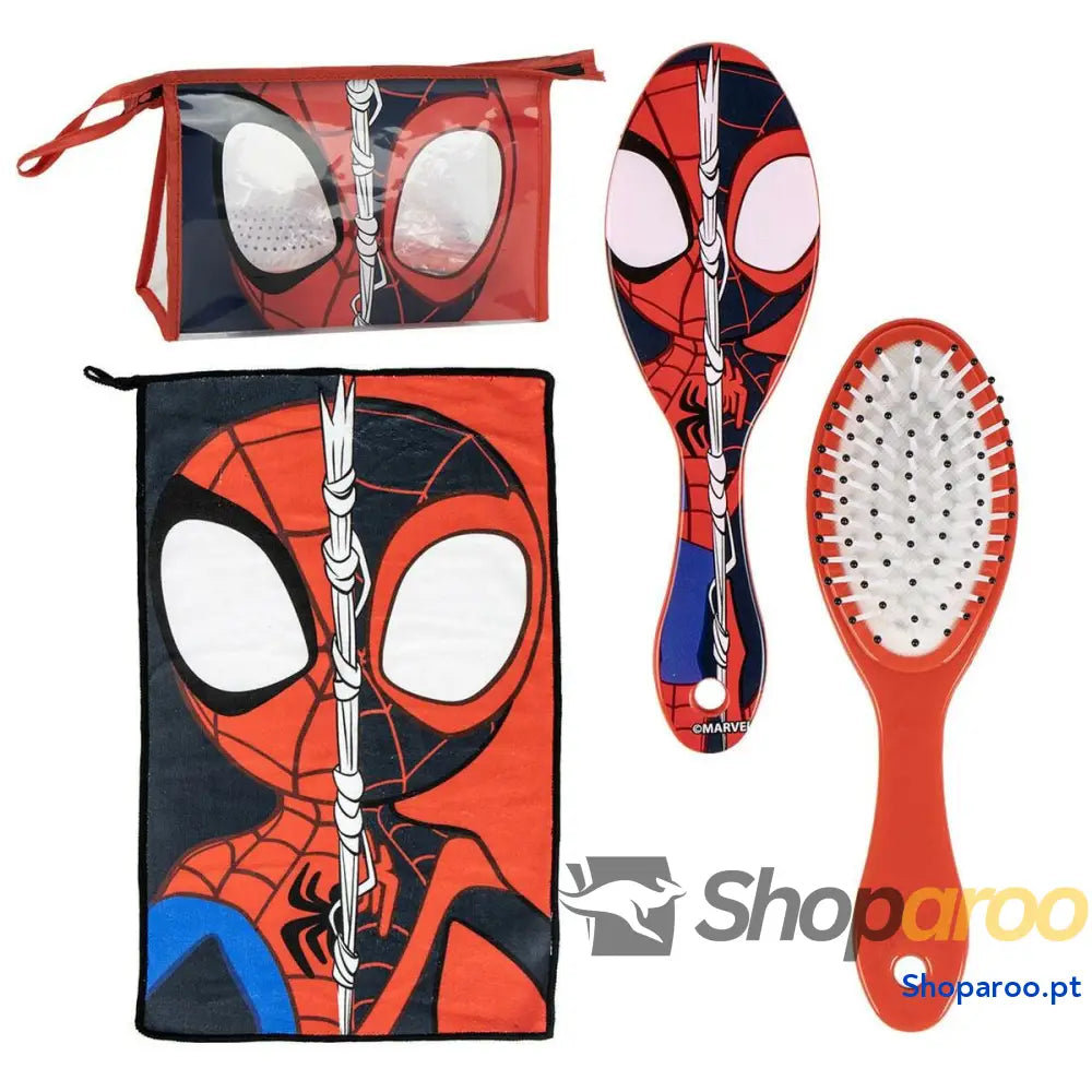 Nécessaire Com Acessórios Spidey Vermelho 23 x 15 x 8 cm
