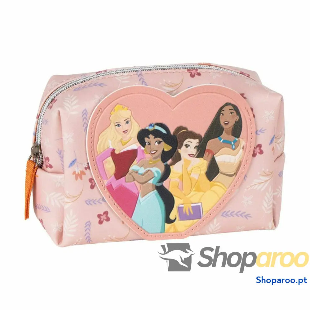 Nécessaire de Viagem Disney Princess Cor de Rosa 100 % Poliuretano 10 x 10 x 17.5 cm