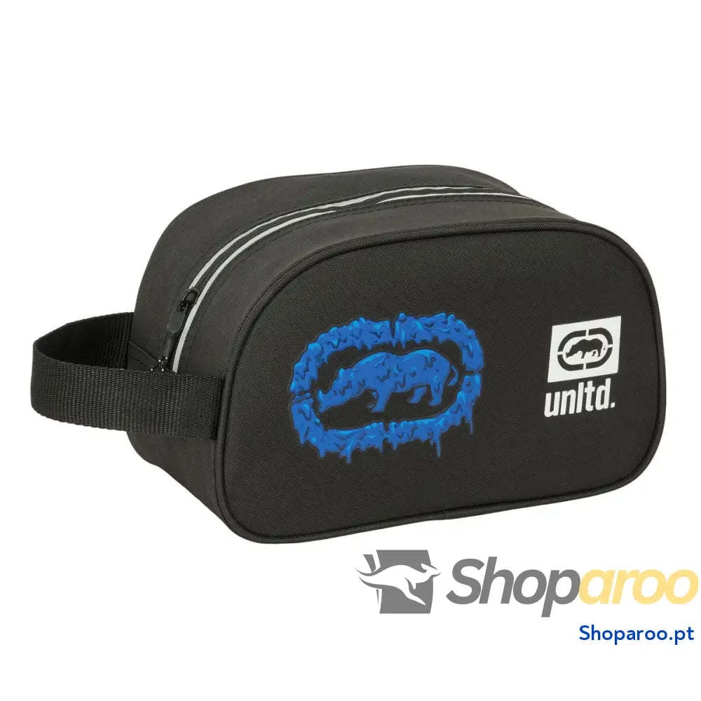 Nécessaire de Viagem Eckō Unltd. Worldwide Preto 26 x 15 x 12 cm