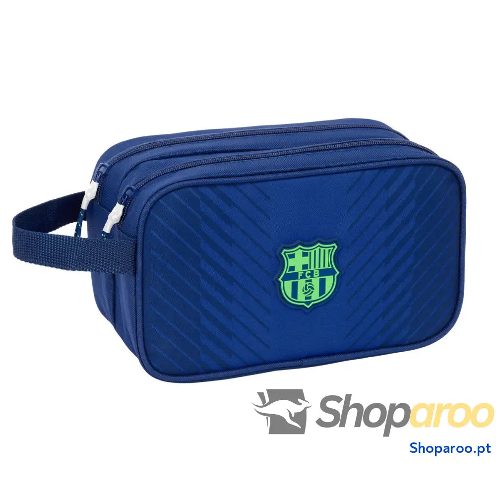 Nécessaire de Viagem F.C. Barcelona Azul Marinho Desportivo 26 x 15 x 12.5 cm