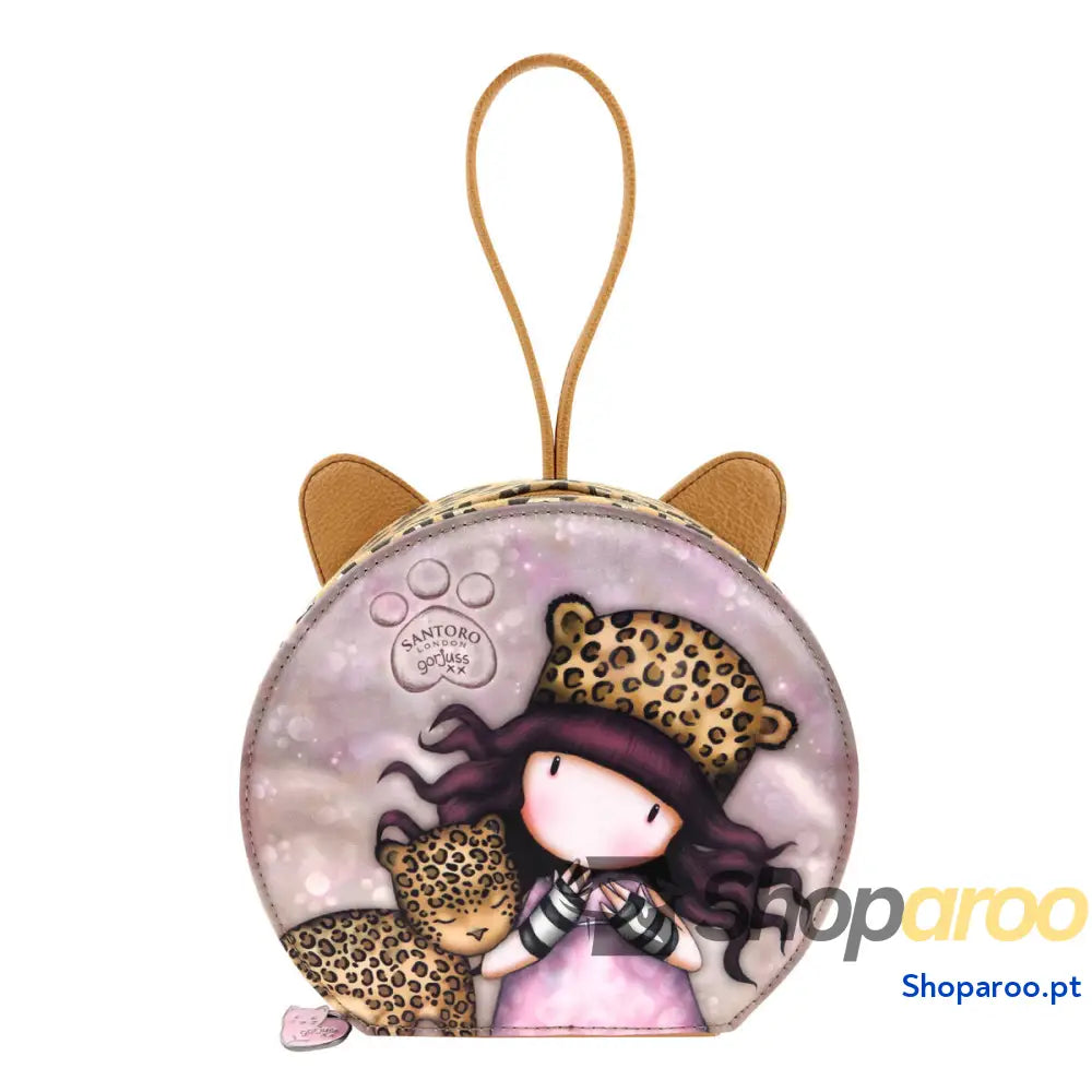 Nécessaire de Viagem Gorjuss Leopardo (19,5 x 17,5 x 8 cm)