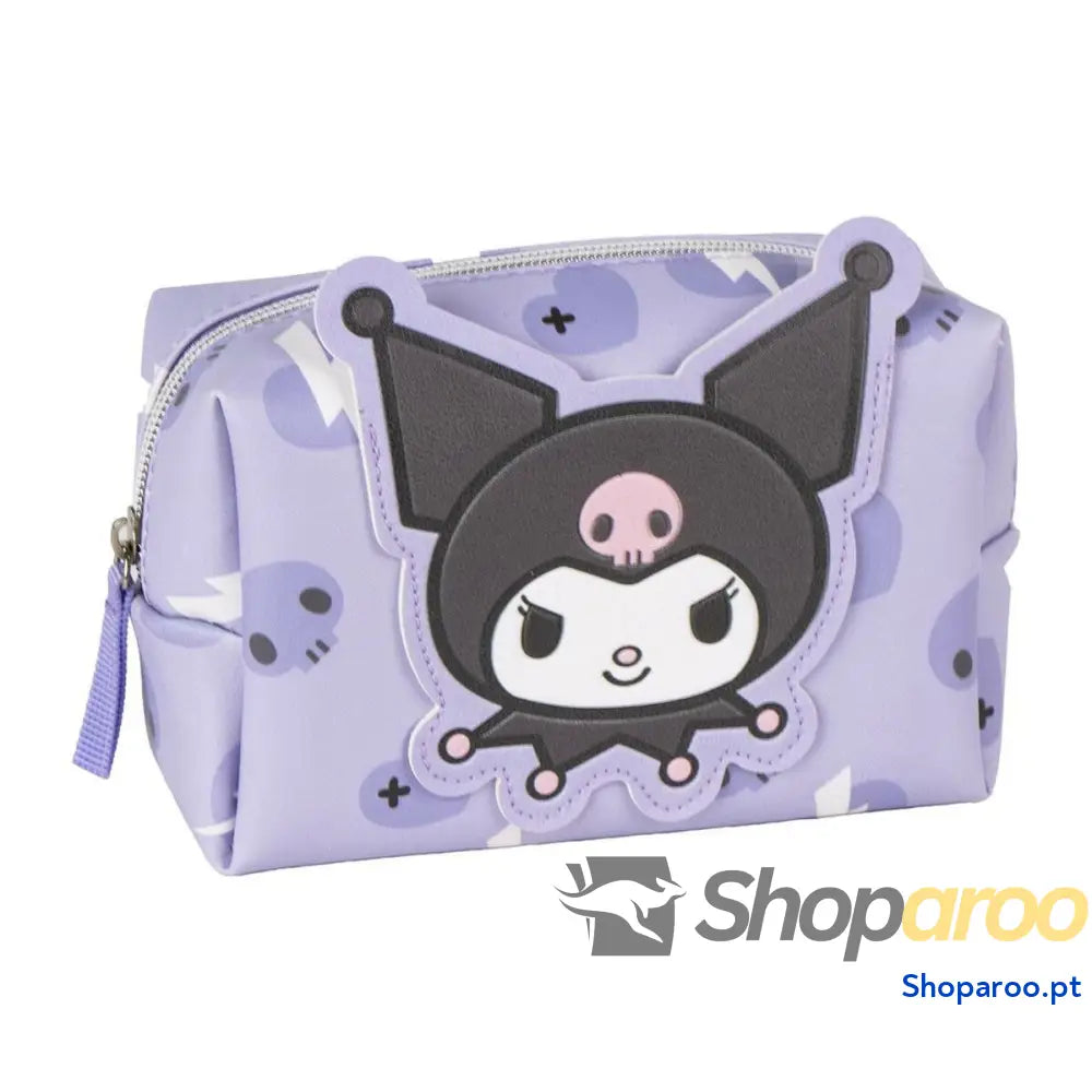 Nécessaire de Viagem Hello Kitty Roxo 100 % Poliuretano 10 x 10 x 17.5 cm