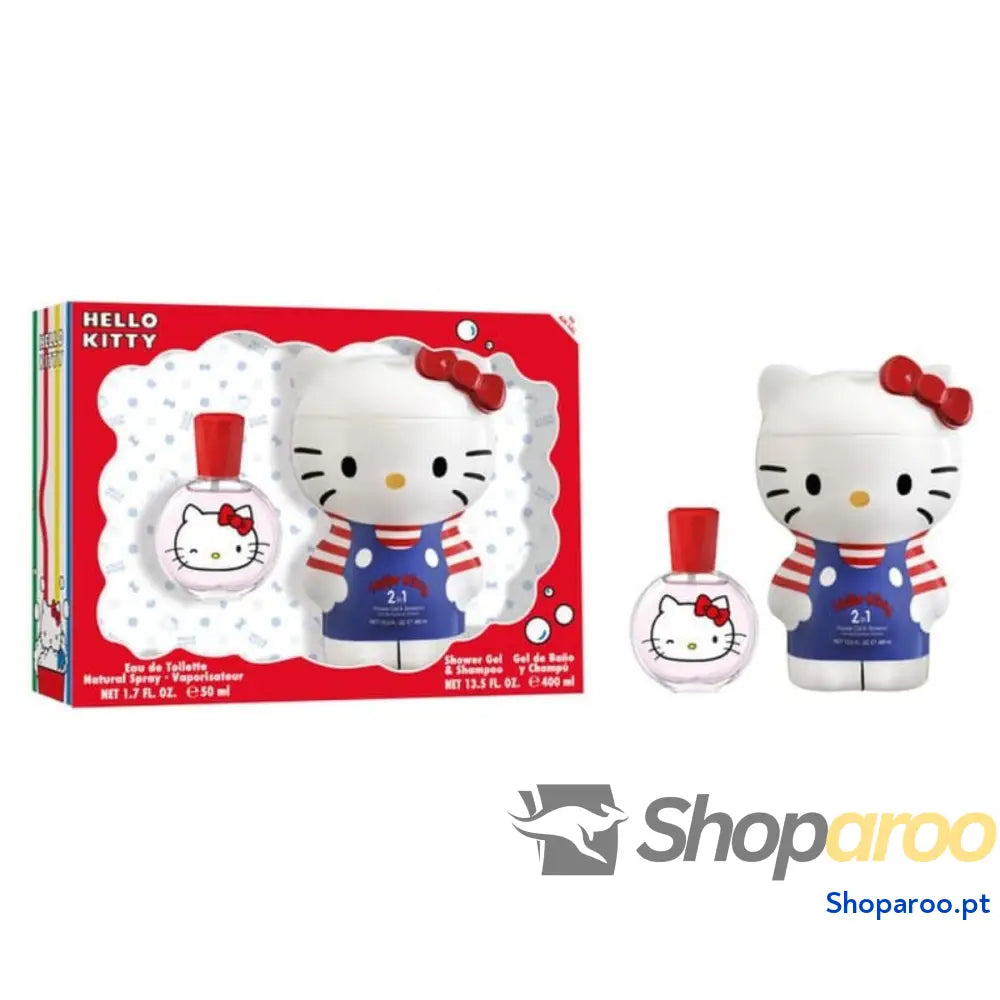 Nécessaire de Viagem Hello Kitty Hello Kitty Set Colonia Gel Ducha Lote 2 Peças