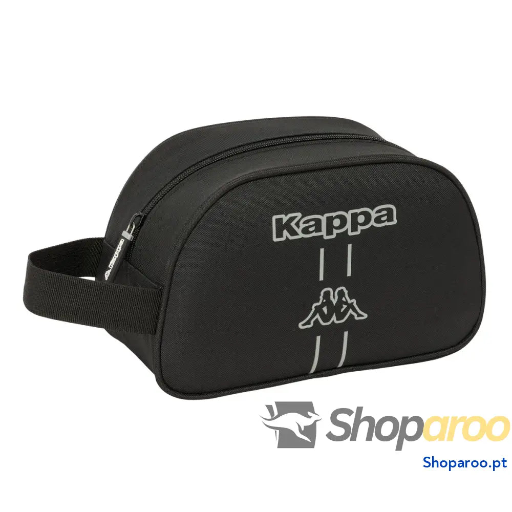 Nécessaire de Viagem Kappa Dark Preto 26 x 15 x 12 cm