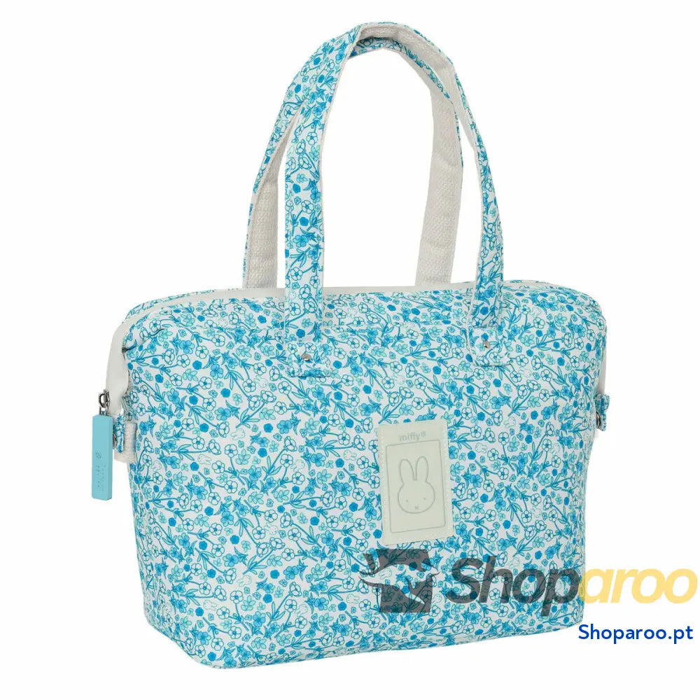 Nécessaire de Viagem Miffy Garden Turquesa 27 x 24,5 x 12,5 cm