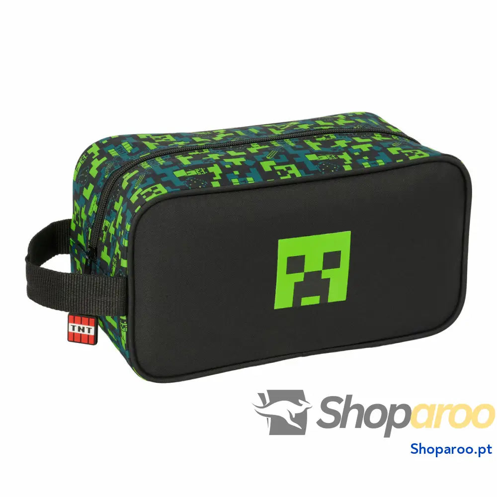 Nécessaire de Viagem Minecraft Tnt Multicolor 29 x 15 x 14 cm
