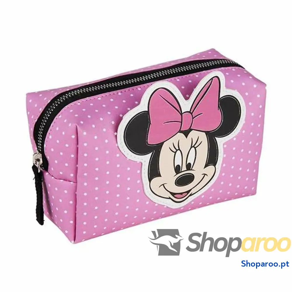 Nécessaire de Viagem Minnie Mouse Cor de Rosa