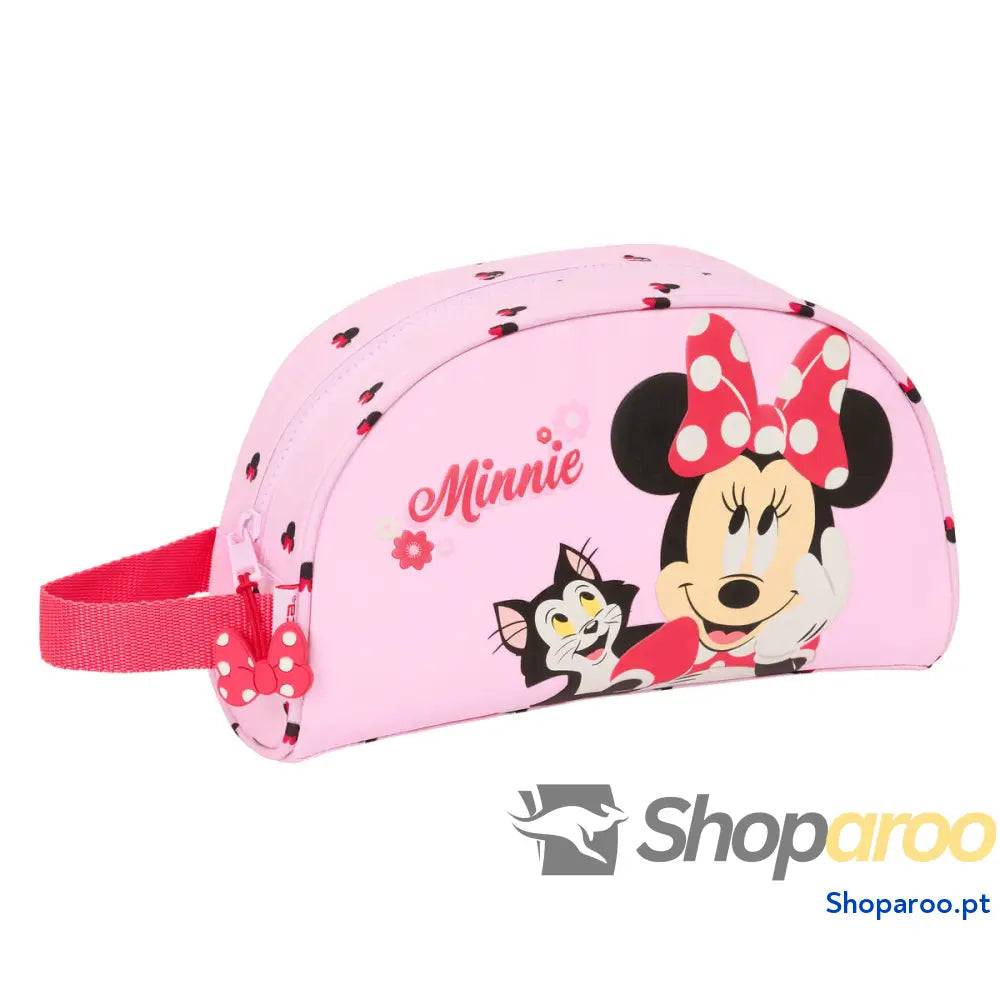 Nécessaire de Viagem Minnie Mouse Naive Cor de Rosa 26 x 16 x 9 cm