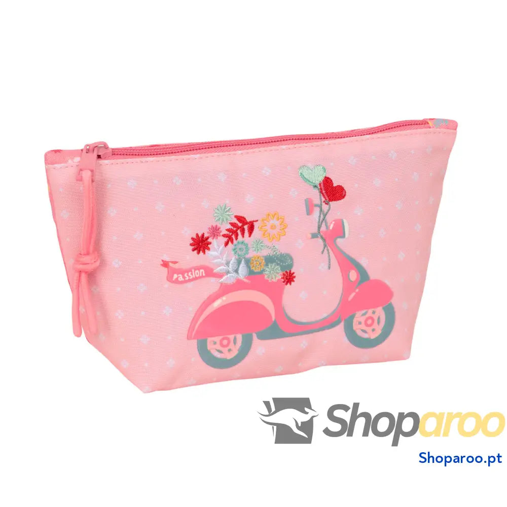 Nécessaire de Viagem Moos Passion Multicolor Poliéster Reciclado 23 x 12 x 8 cm