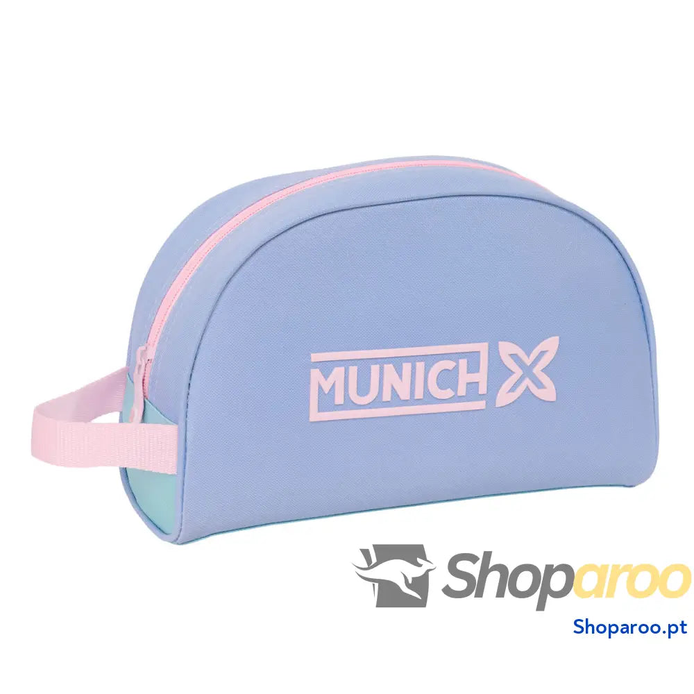 Nécessaire de Viagem Munich Mellow Azul Cor de Rosa Azul celeste 28 x 18 x 10 cm