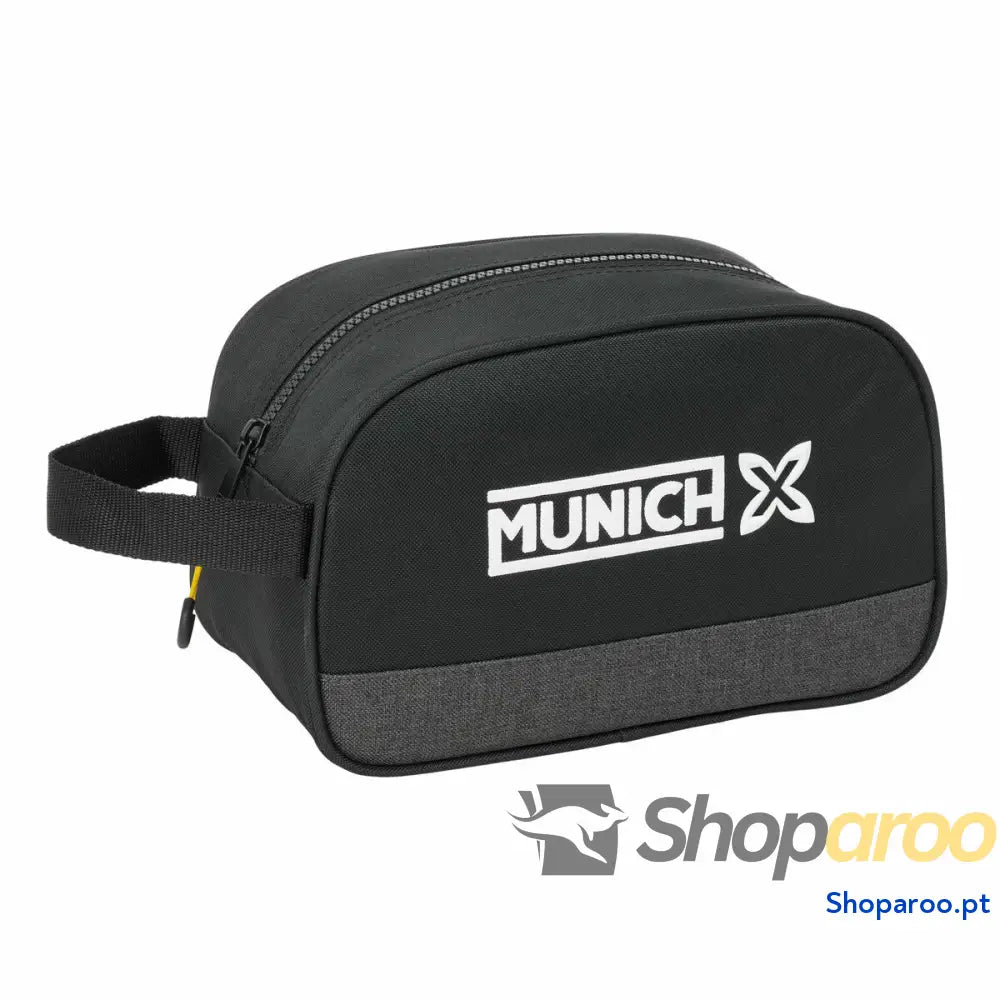 Nécessaire de Viagem Munich Topo Preto 26 x 15 x 12 cm