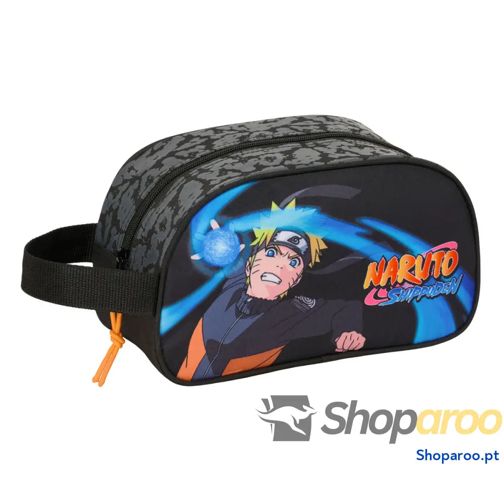 Nécessaire de Viagem Naruto Preto 26 x 15 x 12 cm
