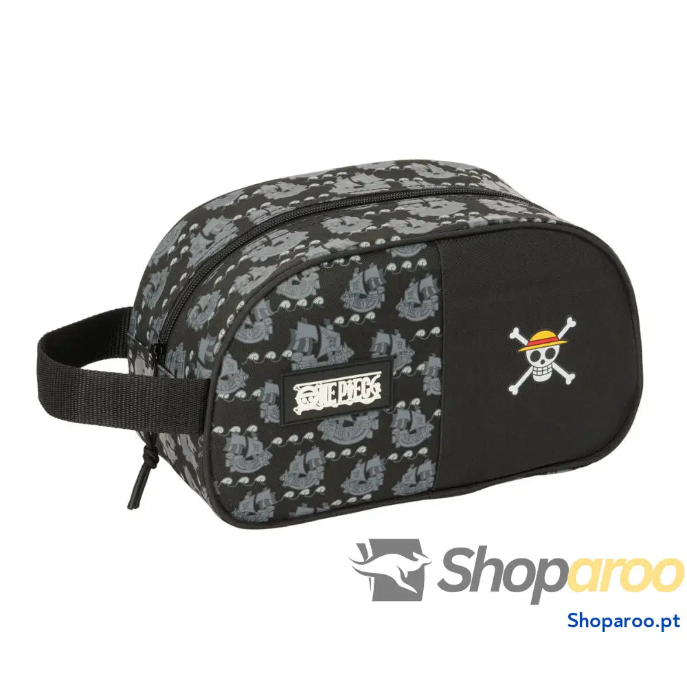 Nécessaire de Viagem One Piece Pirates Preto 26 x 15 x 12 cm