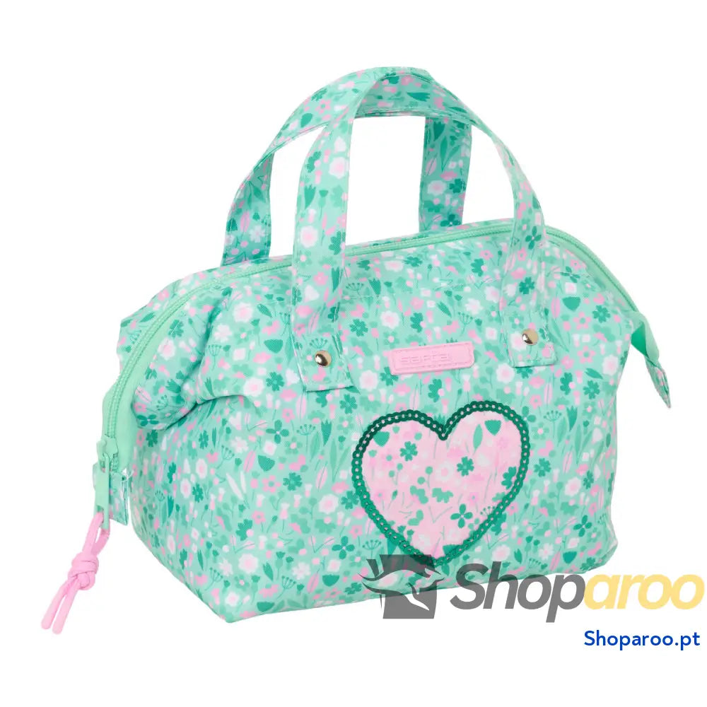 Nécessaire de Viagem Safta Cuore Menta 26.5 x 17.5 x 12.5 cm