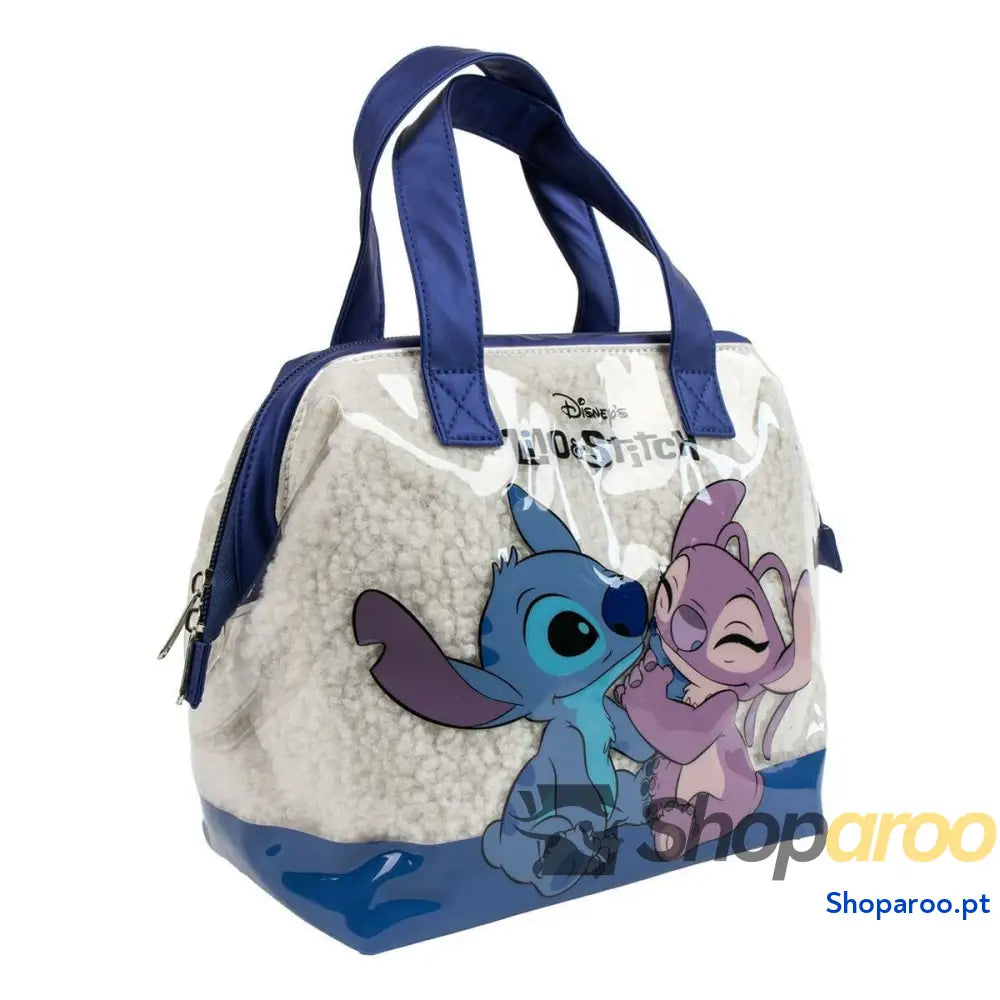 Nécessaire de Viagem Stitch Azul 100 % PVC 23 x 20 x 13 cm