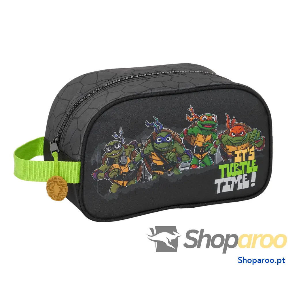 Nécessaire de Viagem Teenage Mutant Ninja Turtles Preto Cinzento 26 x 15 x 12 cm