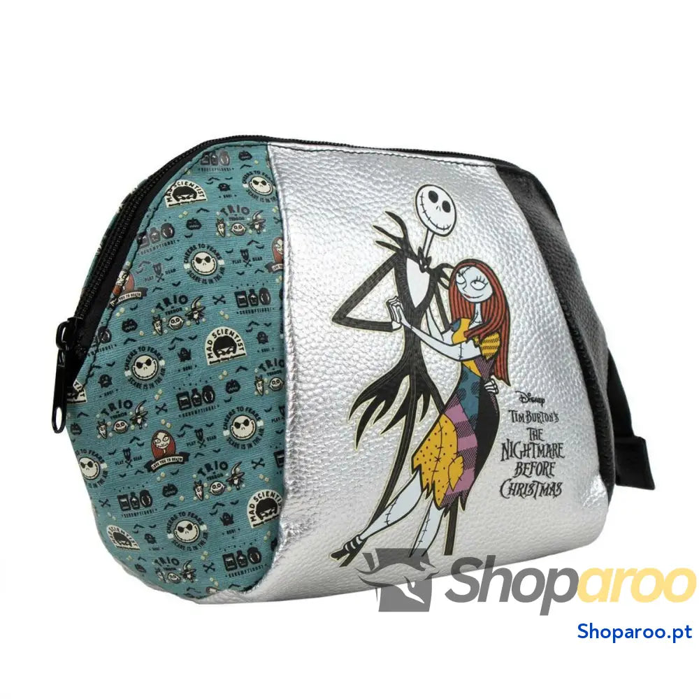 Nécessaire de Viagem The Nightmare Before Christmas Preto 100 % Poliuretano 15 x 15,5 x 10 cm