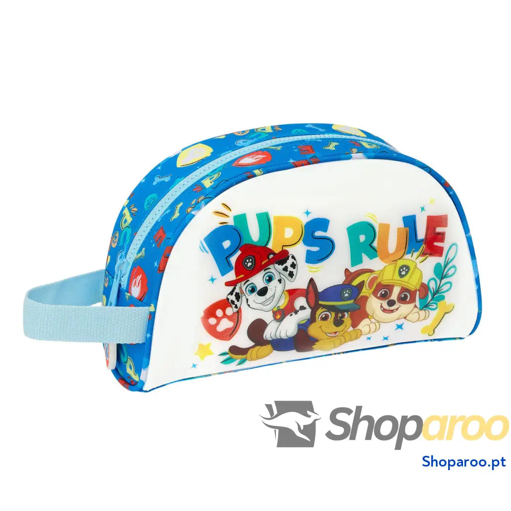 Nécessaire de Viagem The Paw Patrol Pups rule Azul 26 x 16 x 9 cm