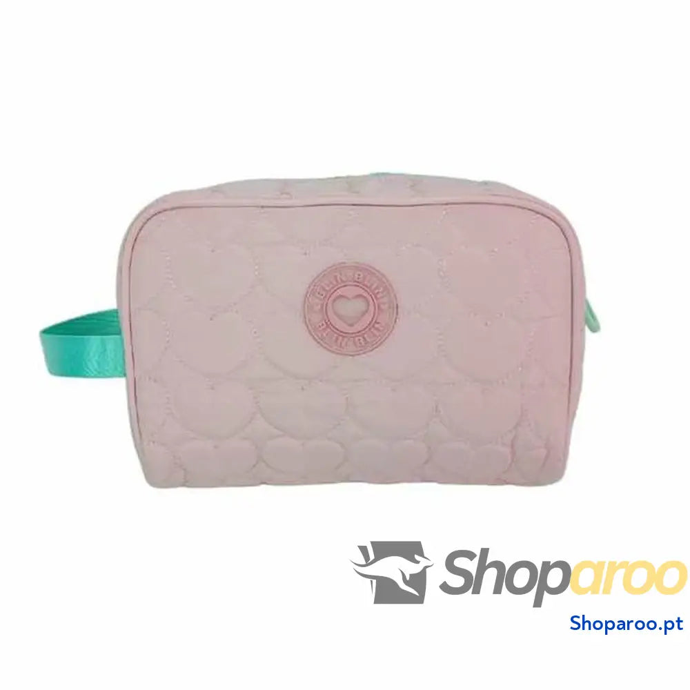 Nécessaire de Viagem Toybags Blin Blin Chic Cor de Rosa 15 x 25 x 11 cm