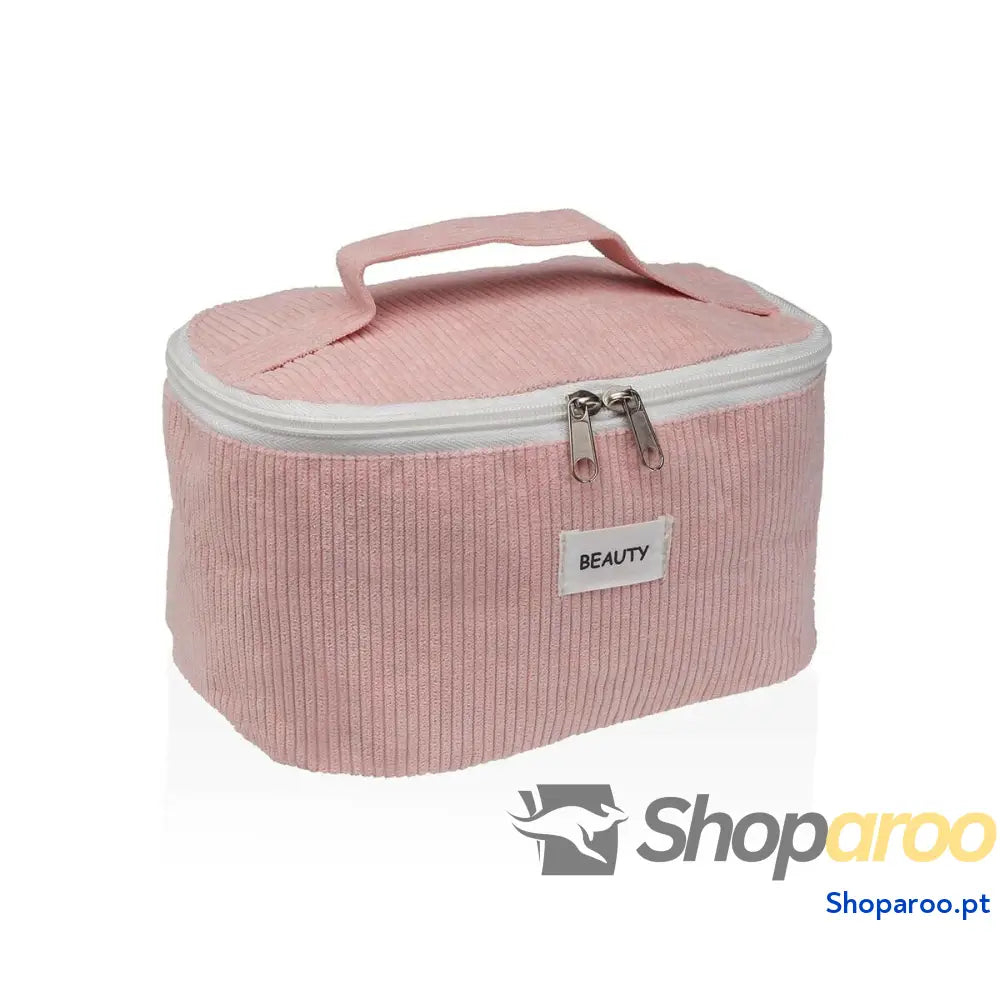 Nécessaire de Viagem Versa Cor de Rosa 12 x 12 x 20 cm