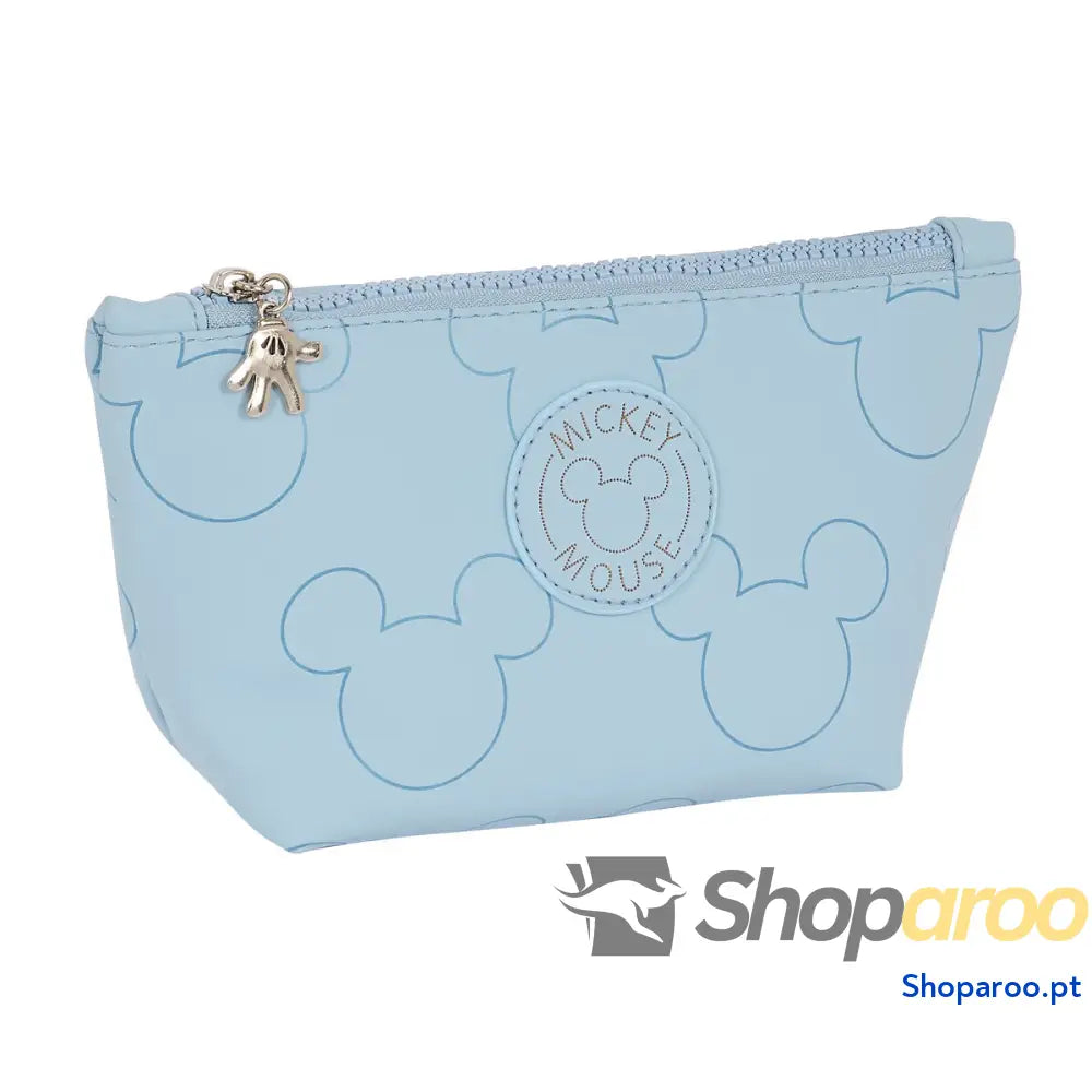 Nécessaire Escolar Mickey Mouse Clubhouse Teen Snow Azul Poliuretano 23 x 12 x 8 cm