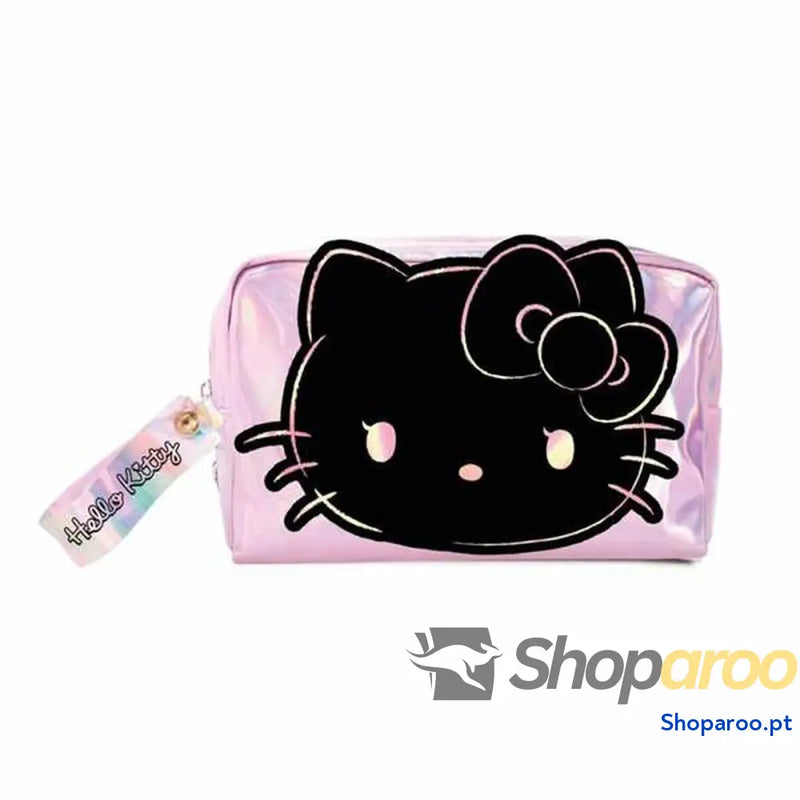 Nécessaire Infantil Hello Kitty Cor de Rosa 18,0 x 11,0 x 8,5 cm