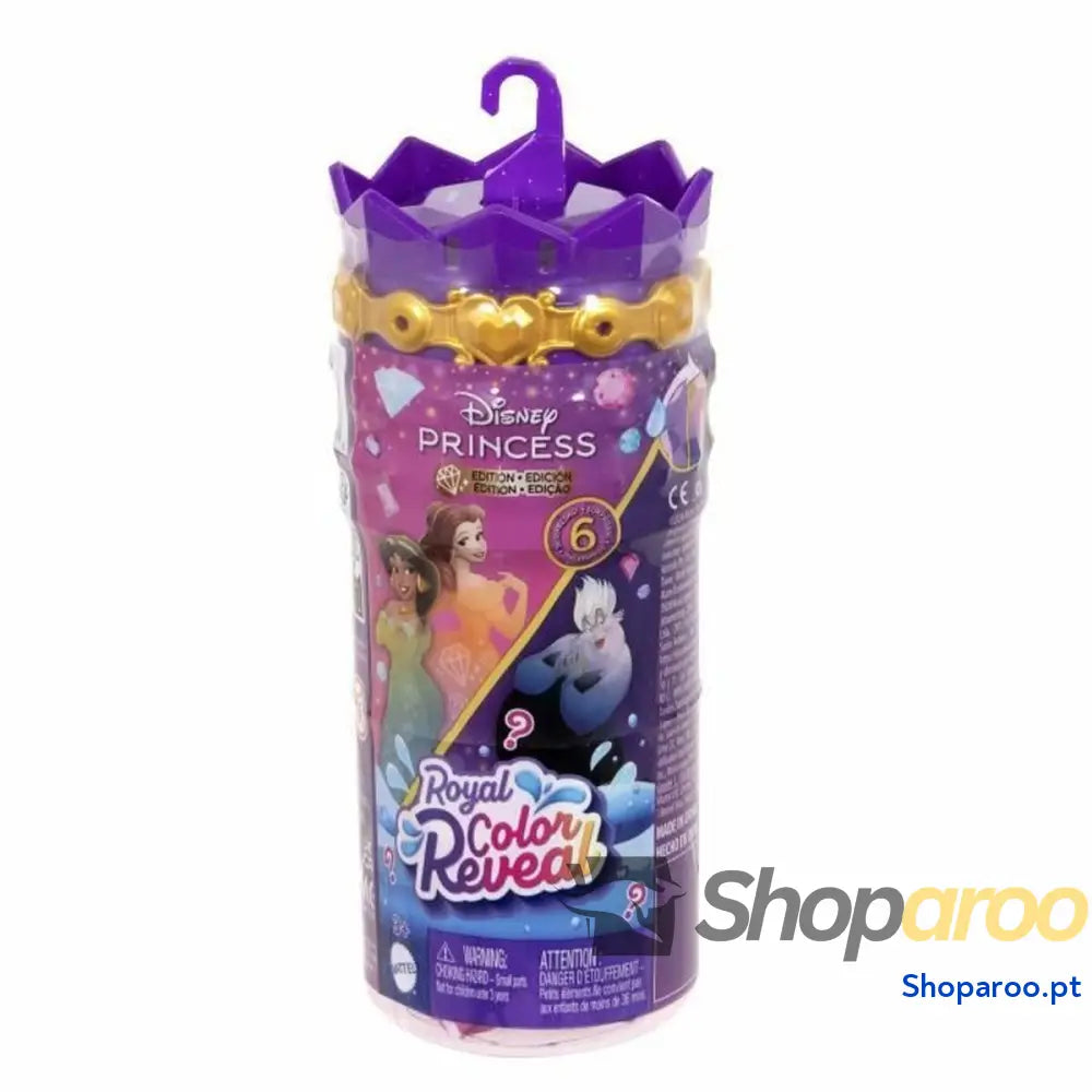 Nenuco com Acessórios Disney Princess Royalty Color Reveal