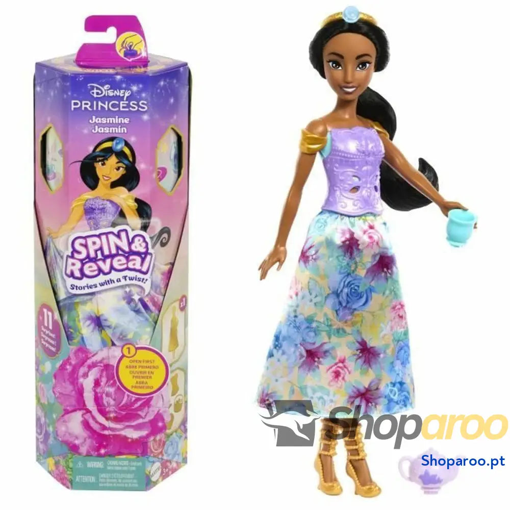 Nenuco com Acessórios Disney Princess Spin & Reveal Jasmine