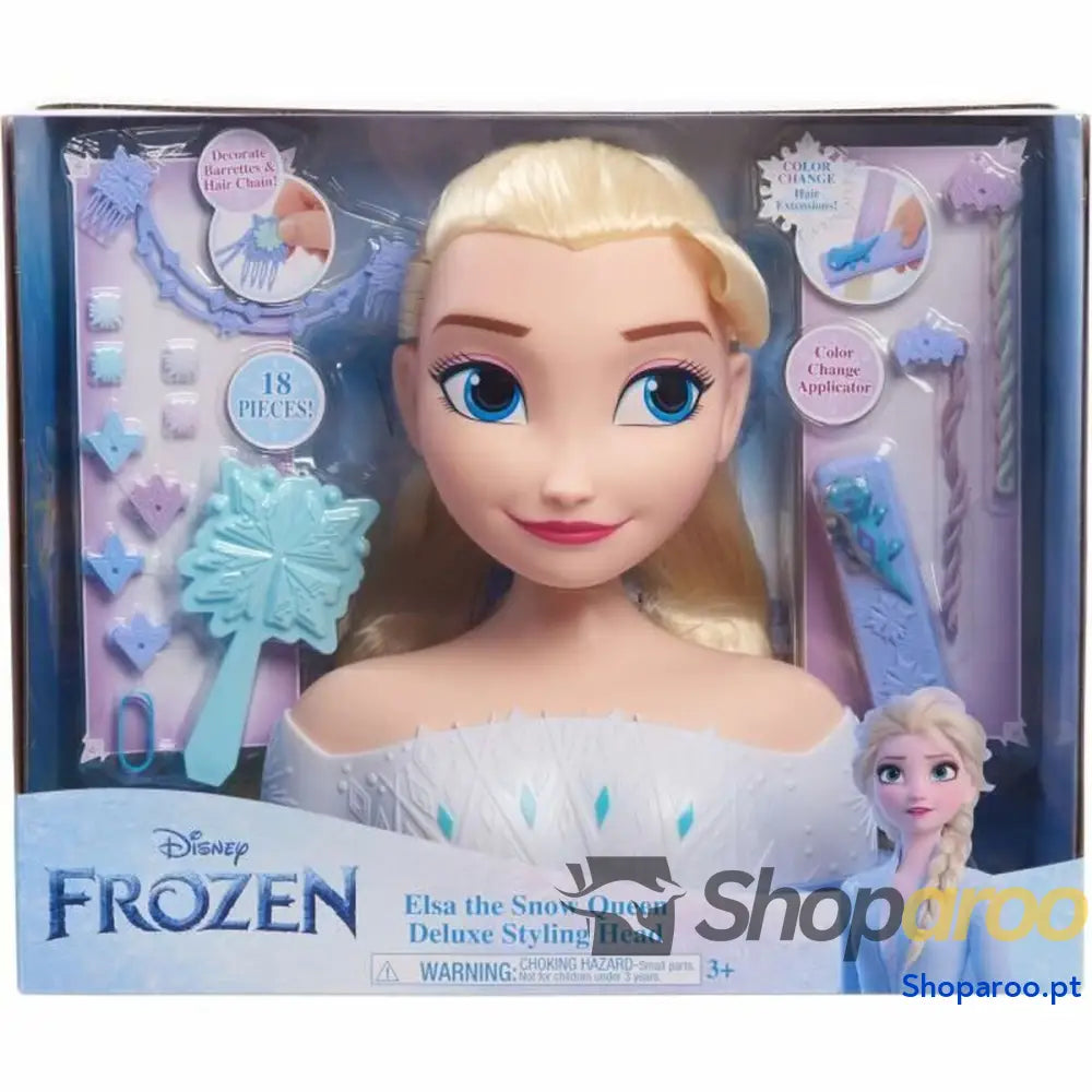 Nenuco com Acessórios Frozen Elsa Deluxe Styling Head